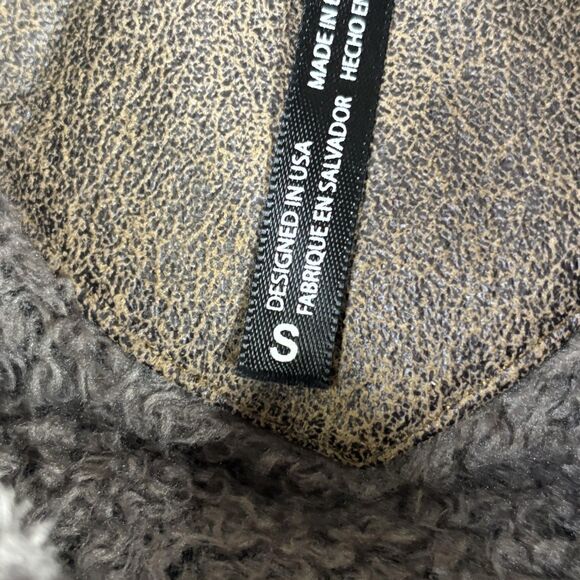 Kuhl Flight Jacket Womens Small Fleece High Pile Snap Zip Pockets Style 2041 - Picture 9 of 16